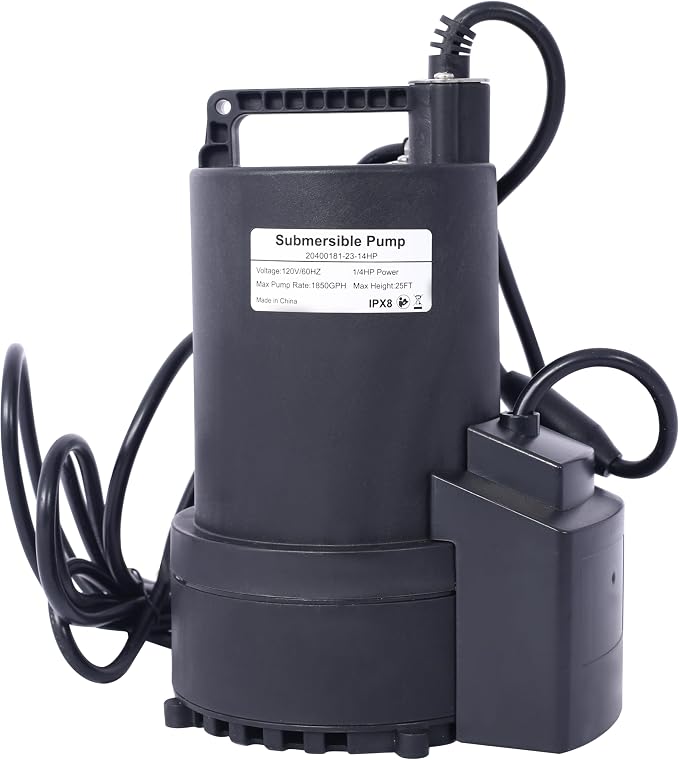 Black+blue 1/4 Hp