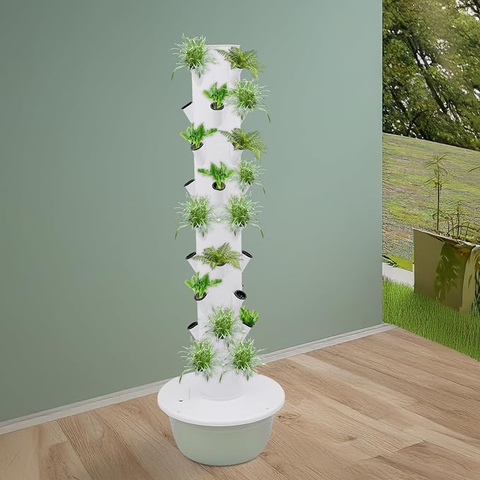White + Green