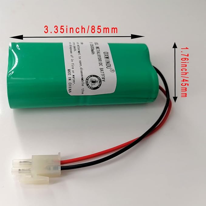 1PCS 4.8V Ni-MH 3500mAh Battery