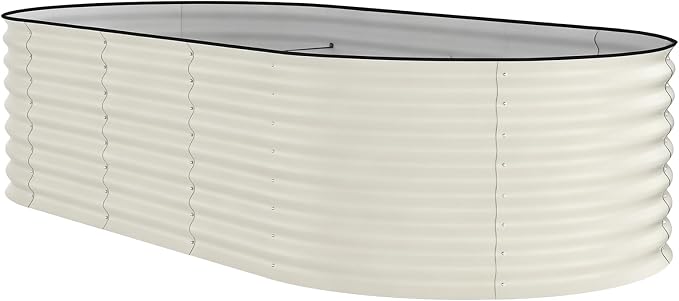 Beige-oval