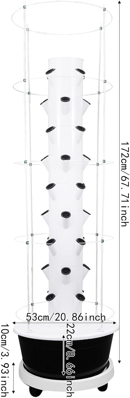 36-plant With Climbing Trellis, Black