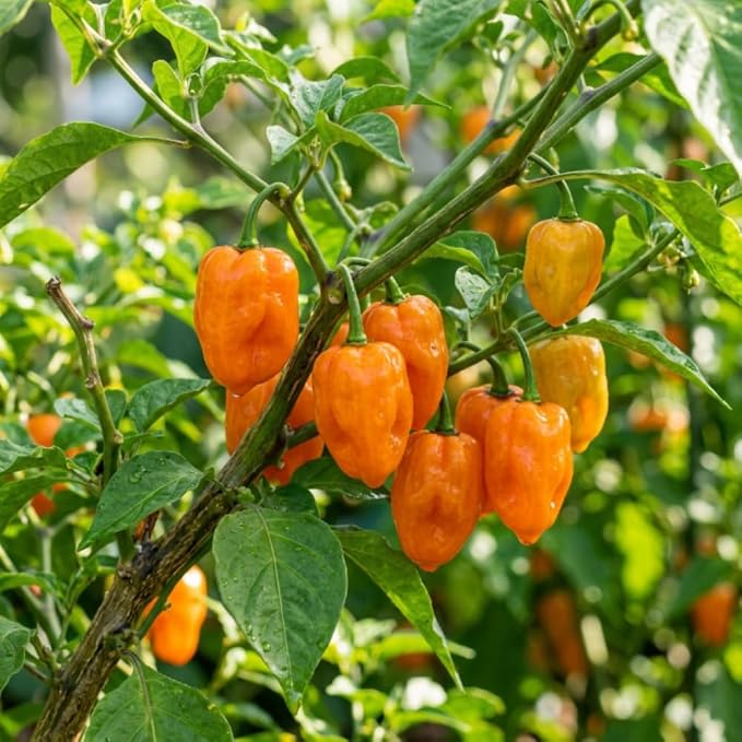 Hot Orange Peppers