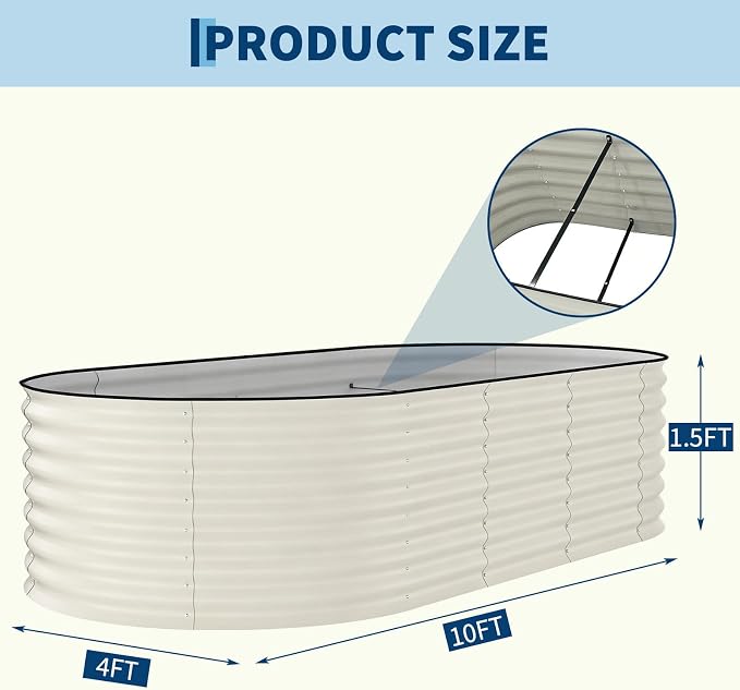 Beige-oval