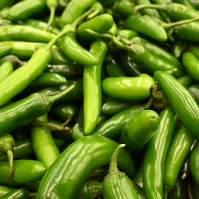 Hot Green Peppers