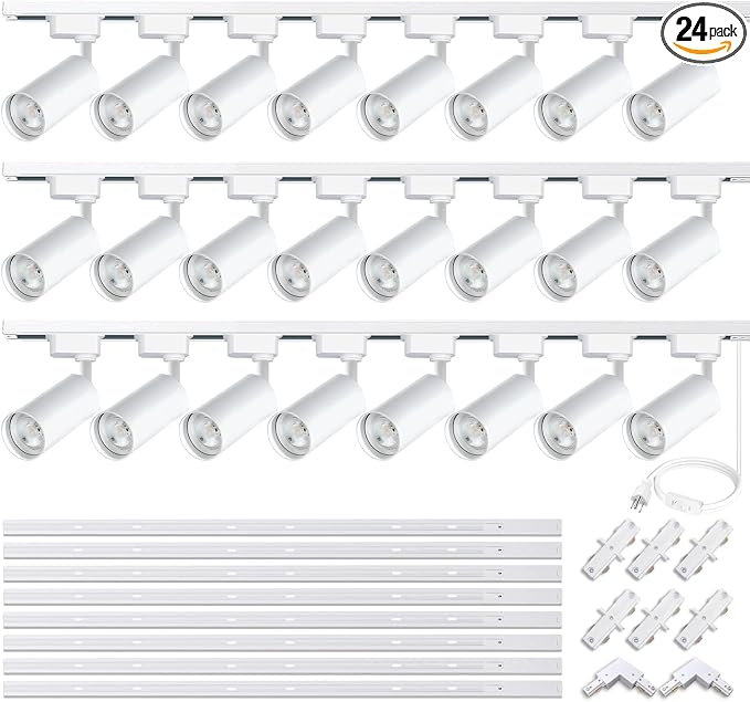 White 24PCS Brightened 20W 3000K