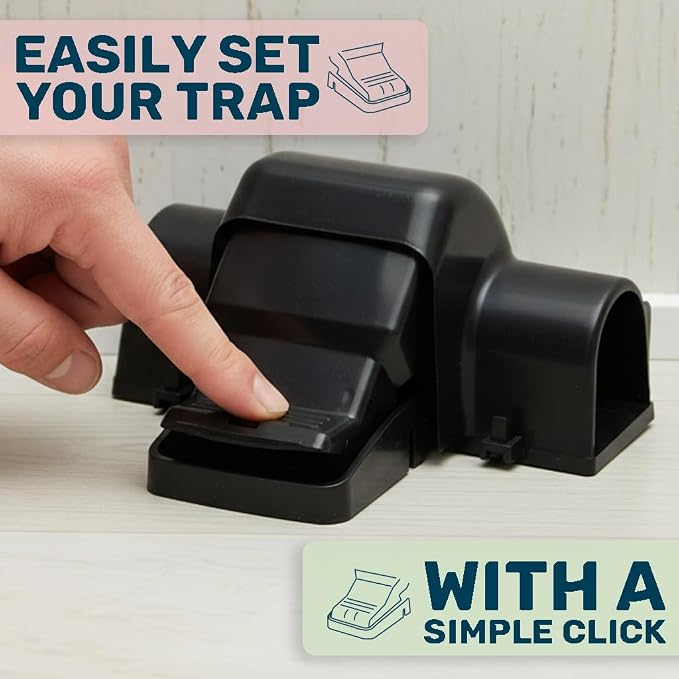 Includes 2 Heavy Duty Tunnel Traps
