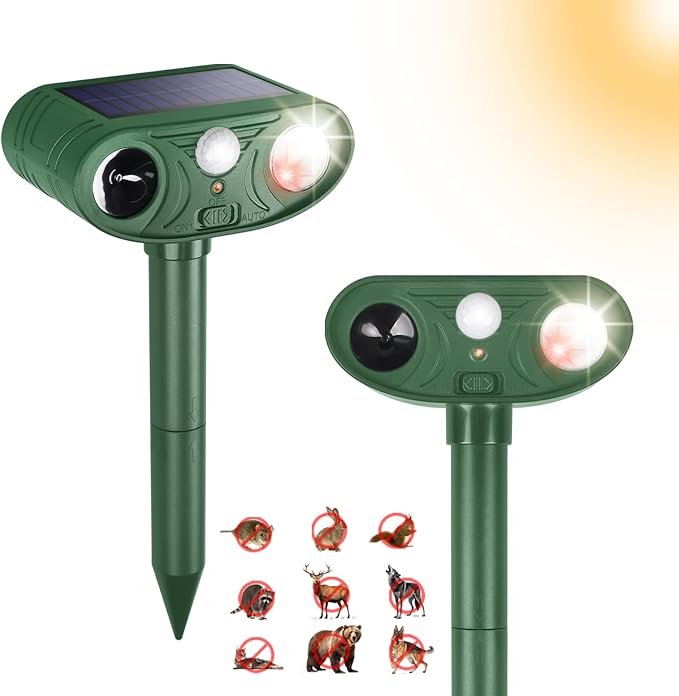 2pcs White and Red Lights Flashing