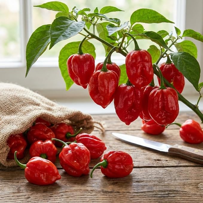 Hot Red Peppers