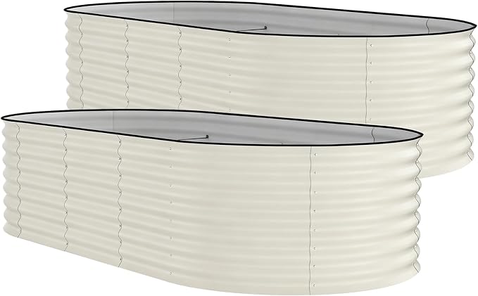 Beige-oval