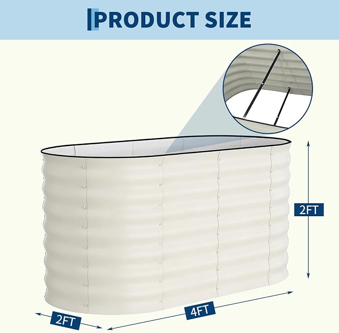 Beige-oval