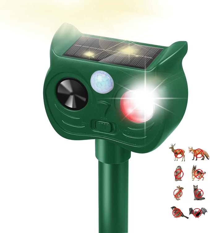 Red and white lights flashing 1PC