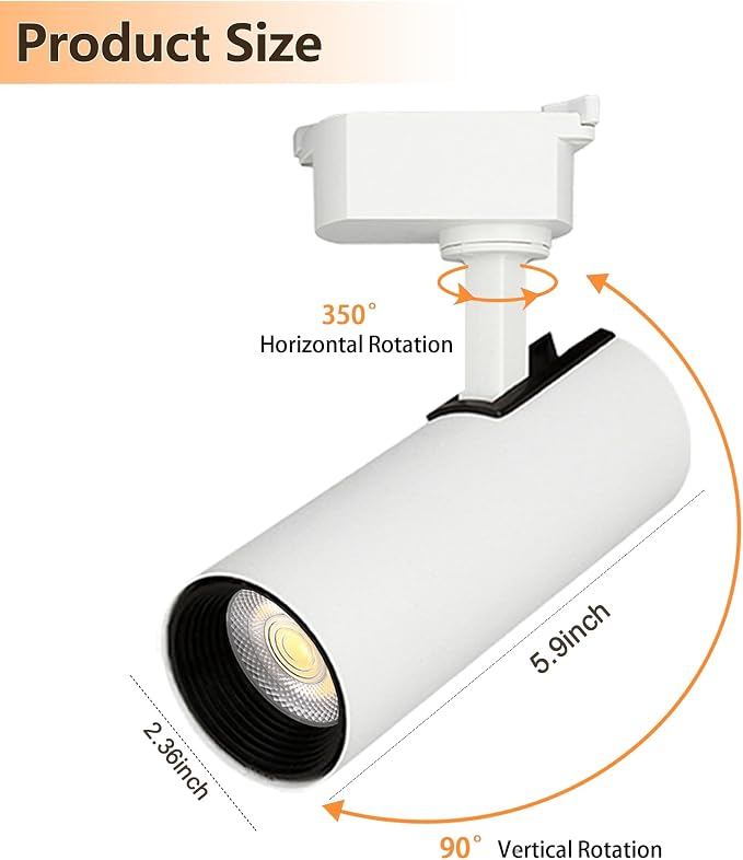 White 12PCS Brightened 20W 3000K
