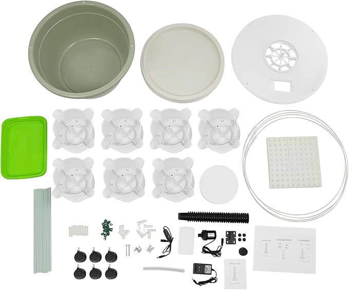 White + Green