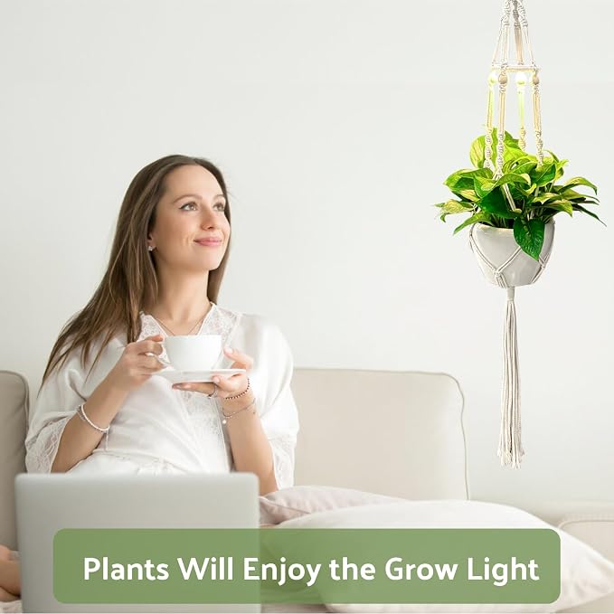 Plant Hanger Ivory(daylight)