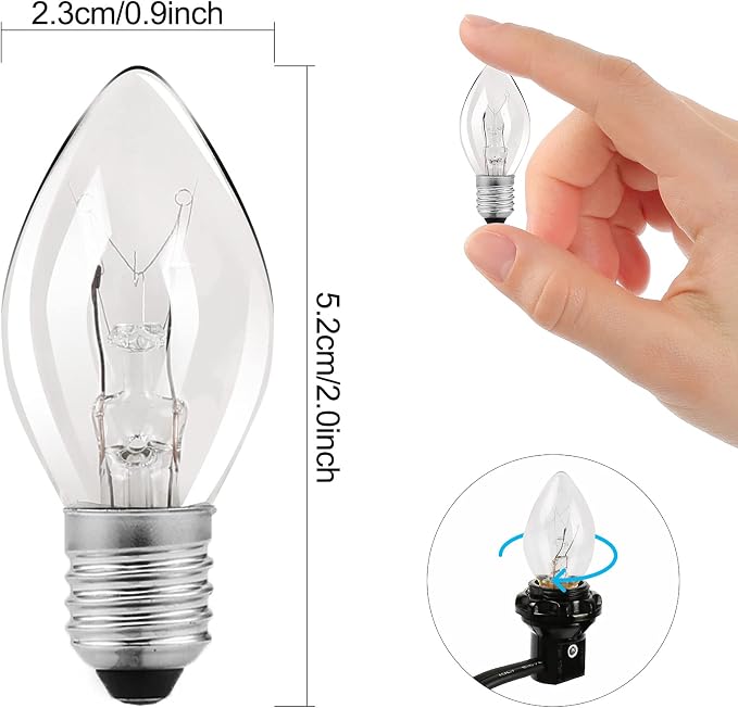 10 Flea Trap Bulbs