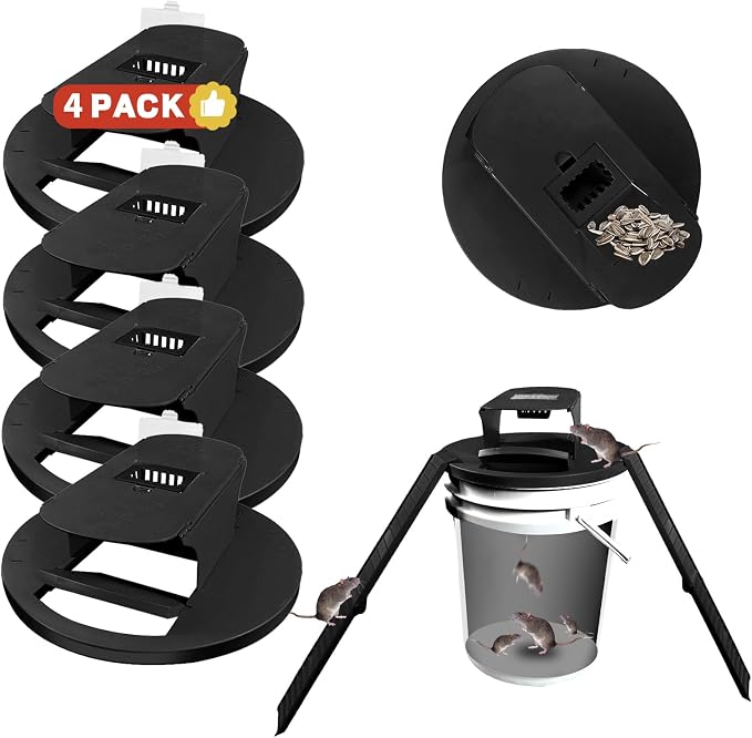 4 Pack - Black