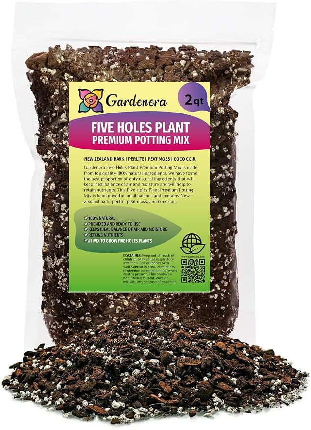 Five Holes Monstera Soil Mix