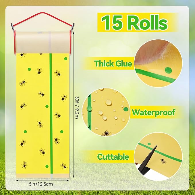 Fluorescent Yellow with Green Lines