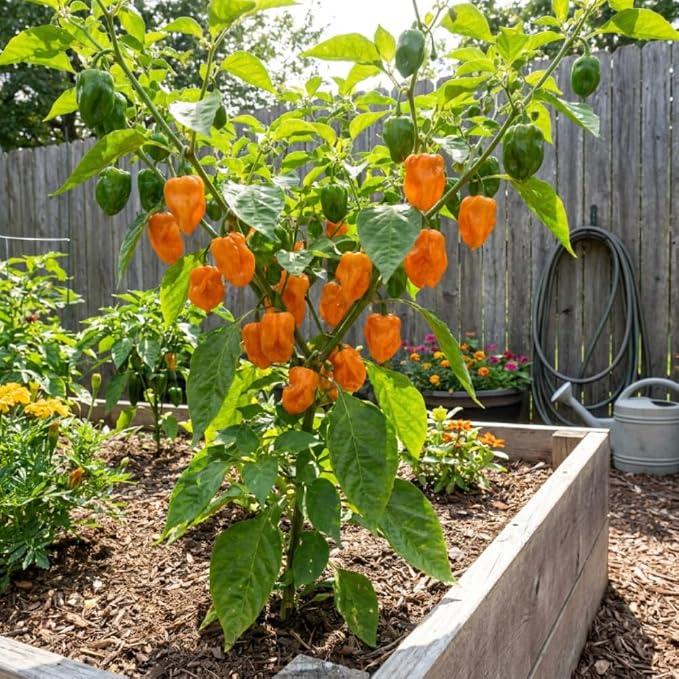 Hot Orange Peppers