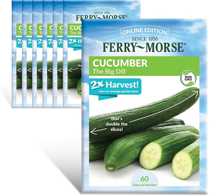 Cucumber The Big Dill Seed Multipack - 7 Pack