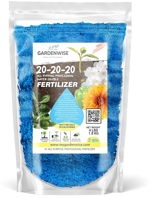 20-20-20 Water-Soluble Fertilizer