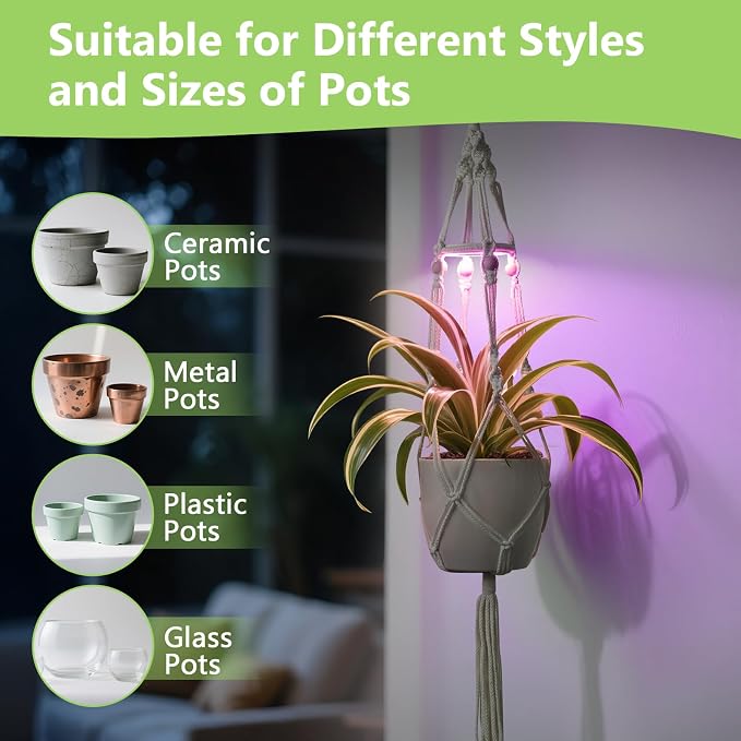 Plant Hanger Ivory(growpro)