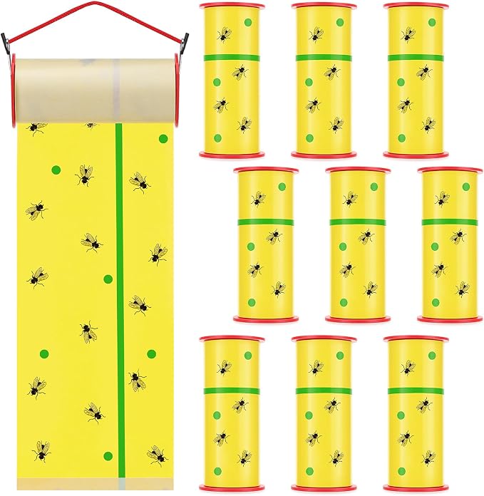 Fluorescent Yellow with Green Lines