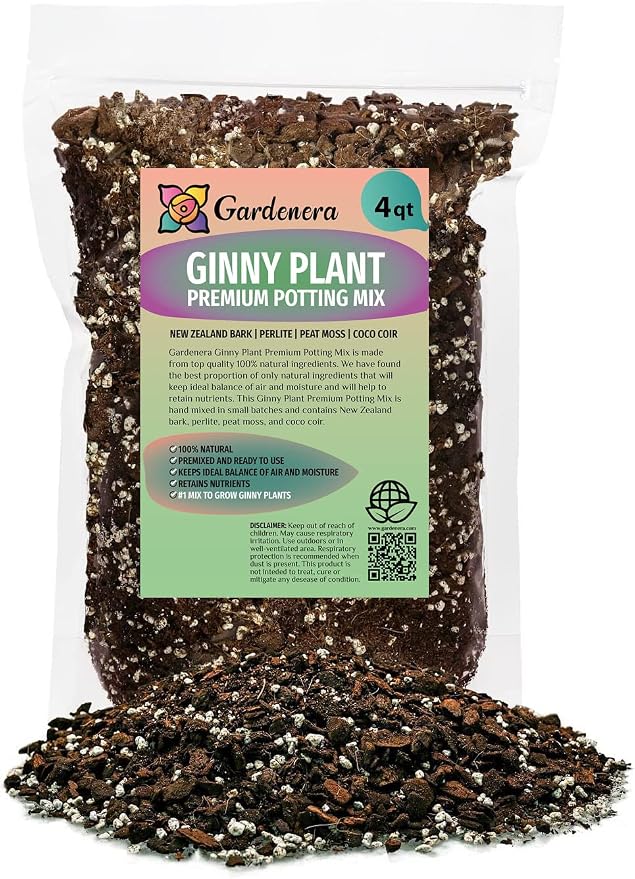Monstera Ginny Plant Soil Mix