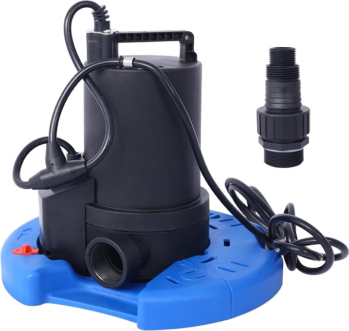 Black+blue 1/3 Hp