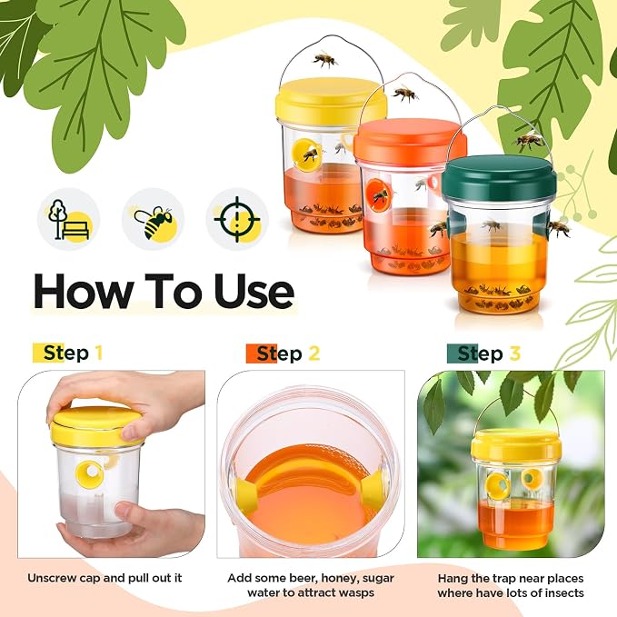 Yellow, Green, Orange