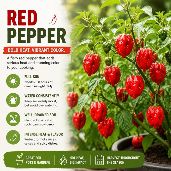 Hot Red Peppers