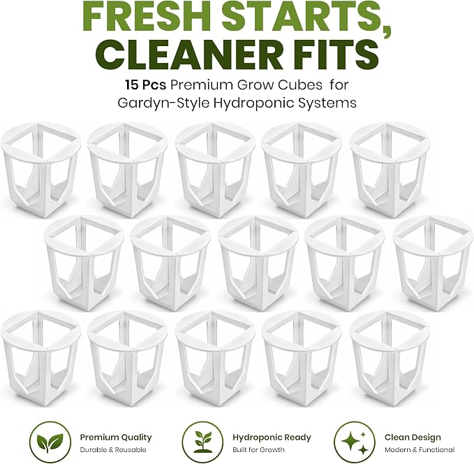 15 Grow Cubes