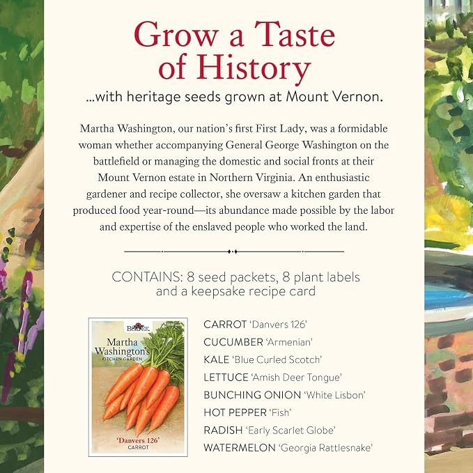 Martha Washington’s Kitchen Garden