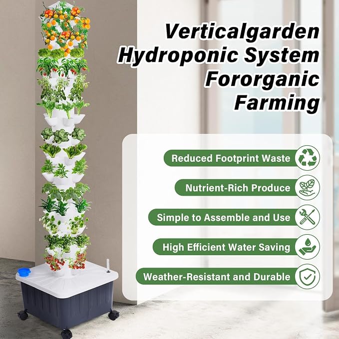 14 Layers, 70 Plants, 25l Water Tank