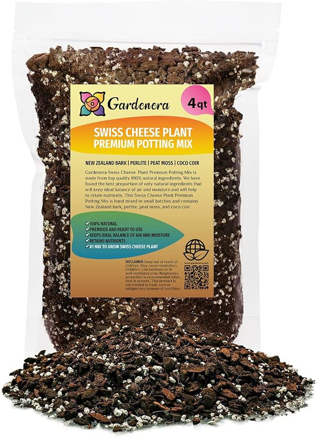 Swiss Cheese Plant Potting Mix