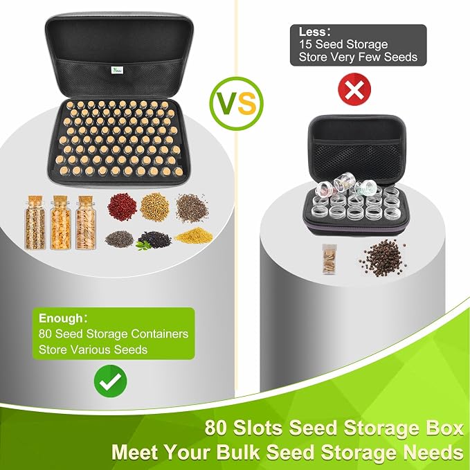 80 Slots with 40 Seed Envelopes