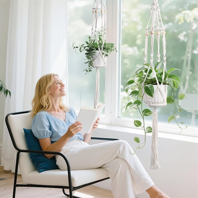 Plant Hanger Ivory(growpro)