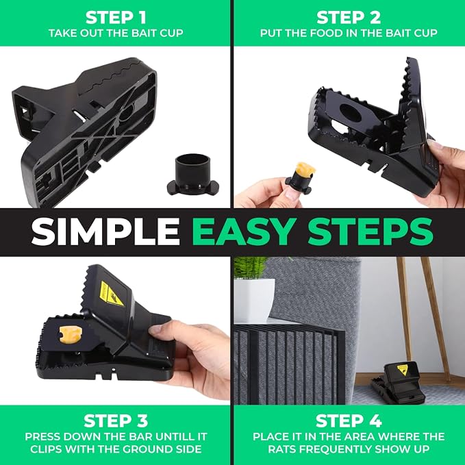 Rat Traps Large 6-Pack