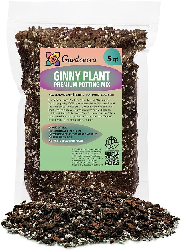 Monstera Ginny Plant Soil Mix