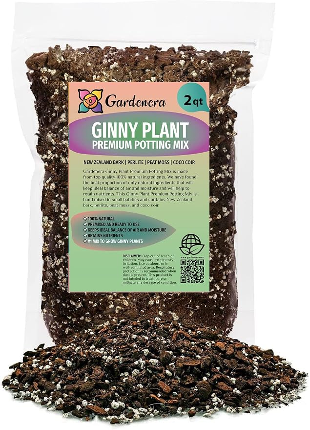 Monstera Ginny Plant Soil Mix