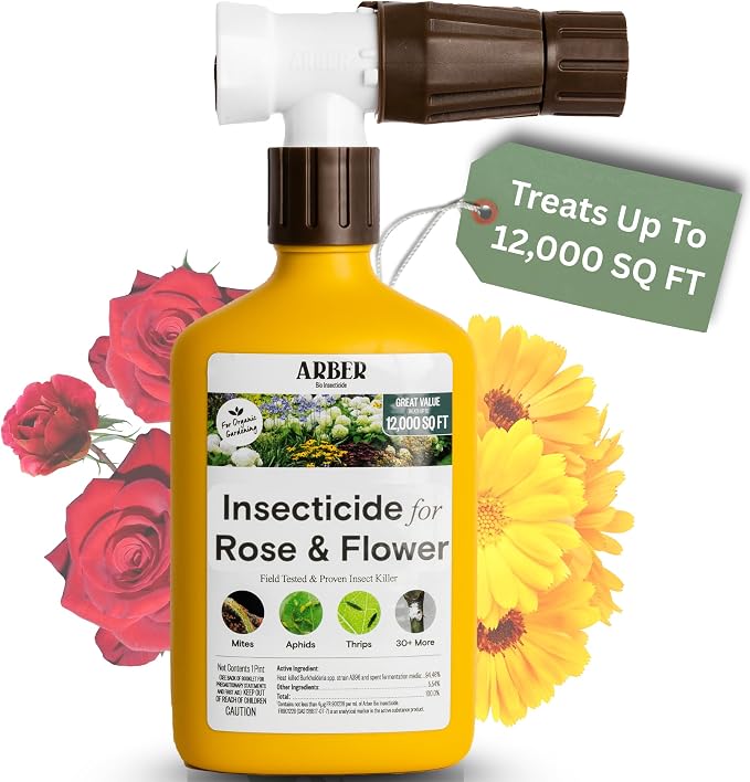 Organic Insecticide for Roses & Flowers