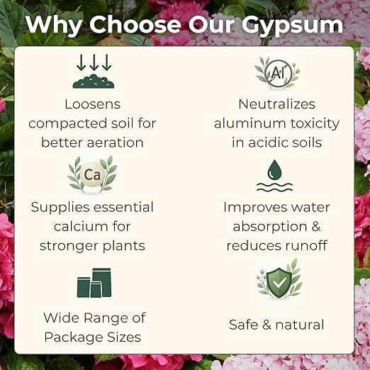 Granular Gypsum for Soil