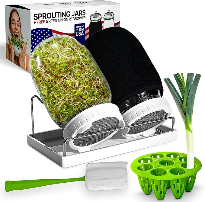 Sprouts Growing Kit & Green Onion Regrower