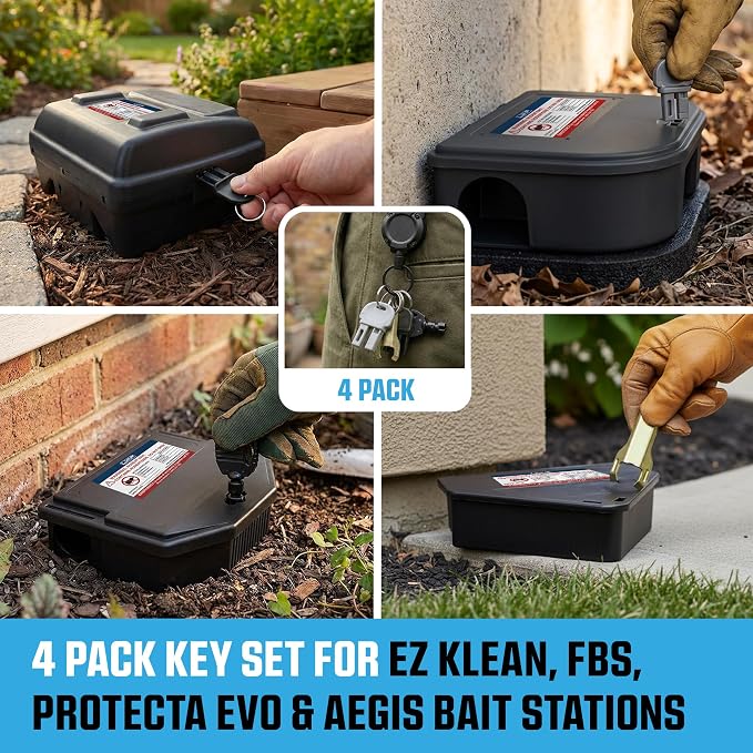 Universal 4 + Retractable Key Chain