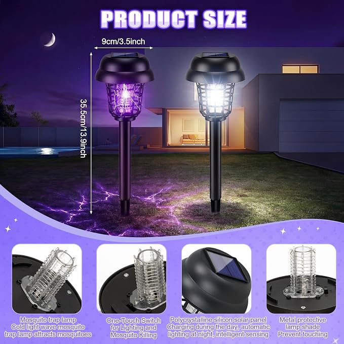 Purple and White Light, Black