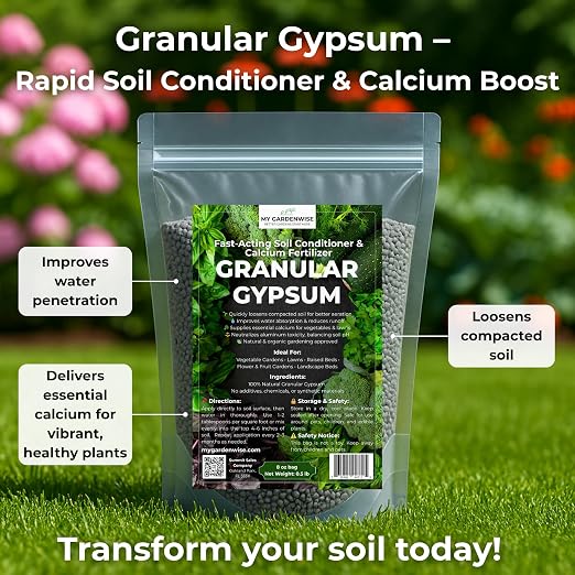Granular Gypsum for Soil