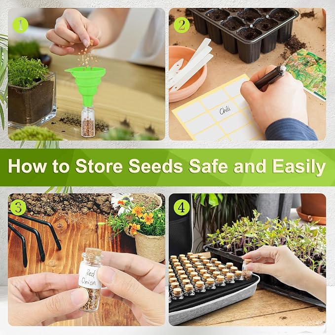 80 Slots with 40 Seed Envelopes