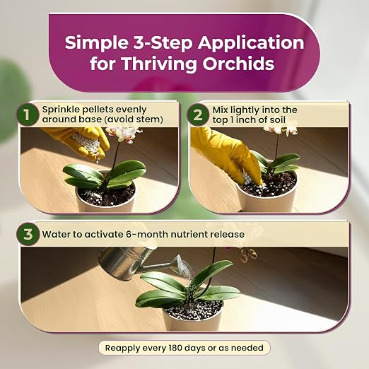 Orchid Fertilizer (13-11-11 Pellets)