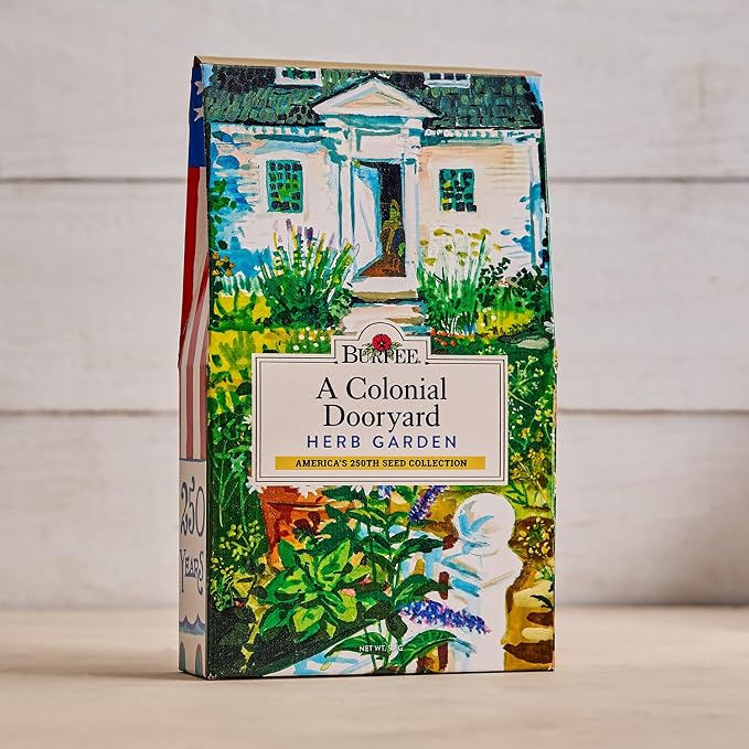 A Colonial Dooryard Herb Garden