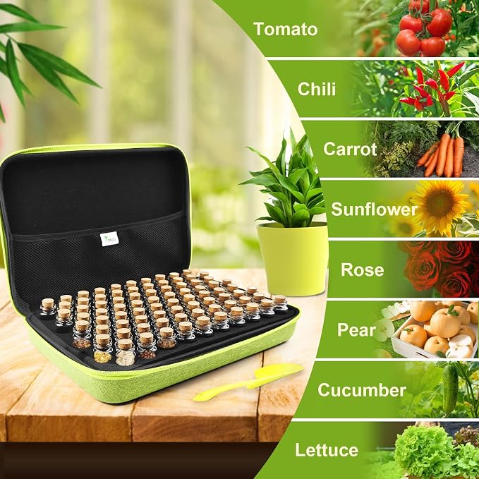 Green 80 Slots with 40 Seed Envelopes